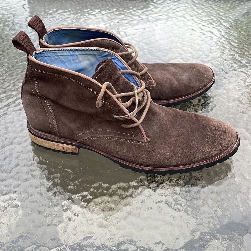 Skechers Mark Nason Harrow Chocolate Suede Chukka Ankle Boot size 11